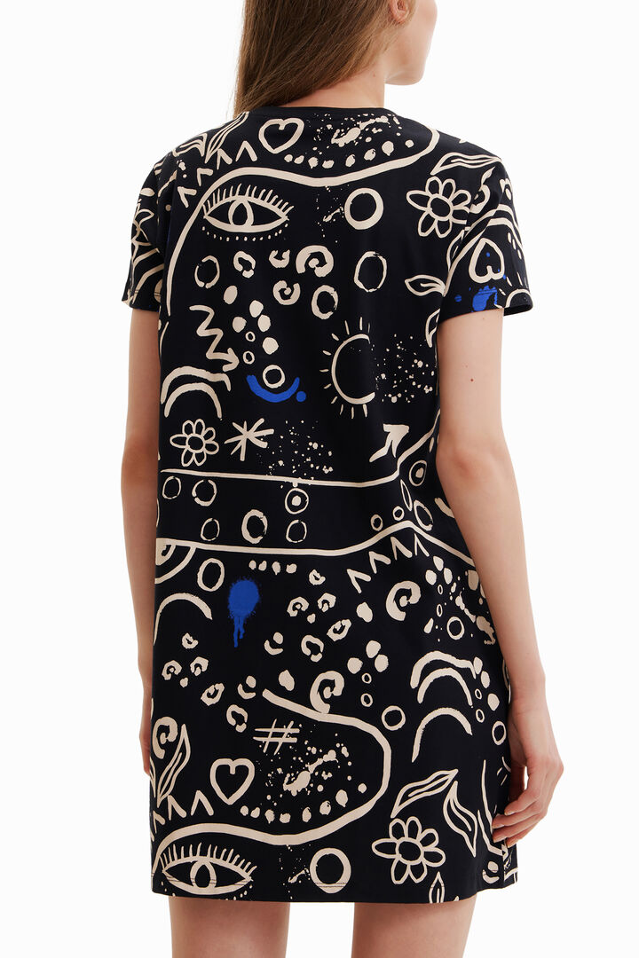 Kurzes Kleid Symbole | Desigual