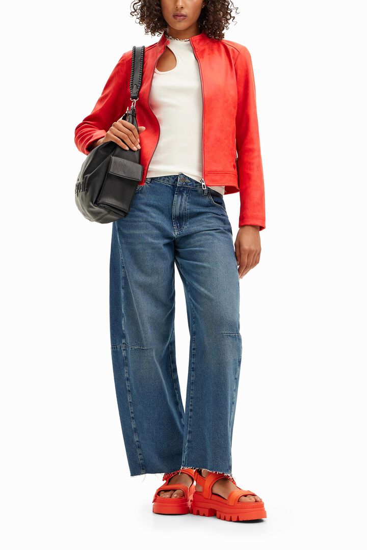 Caçadora biker slim | Desigual