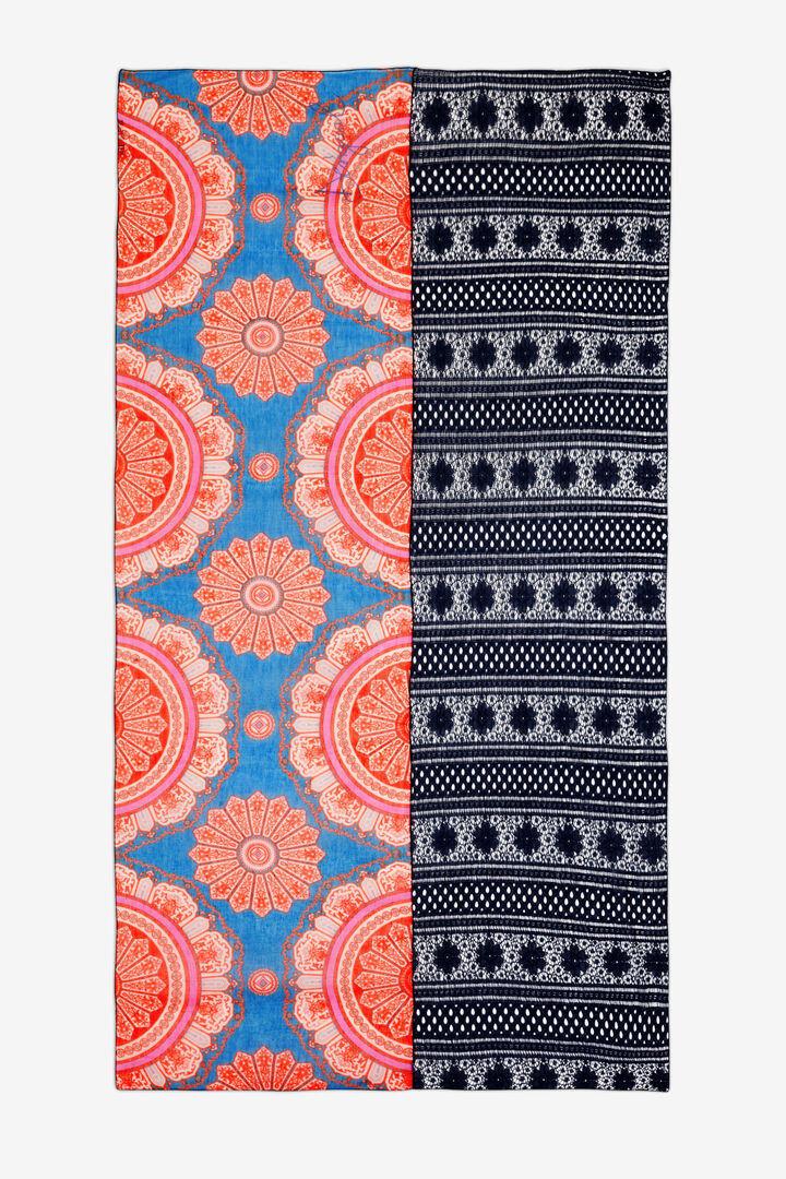 Foulard mix de tissus | Desigual