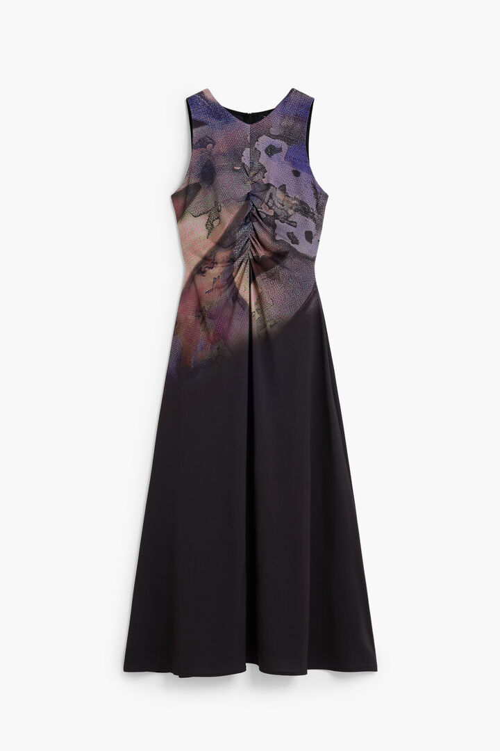 Vestido de malha sem mangas