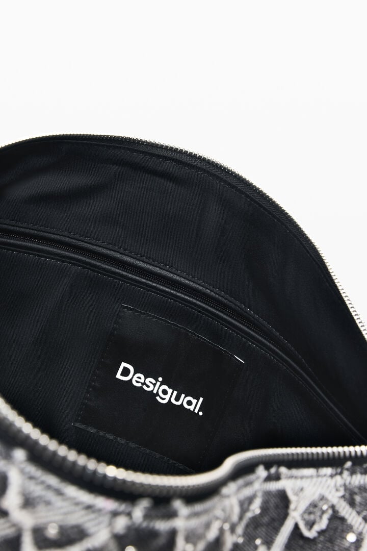 Bolso mediano tachas charm | Desigual
