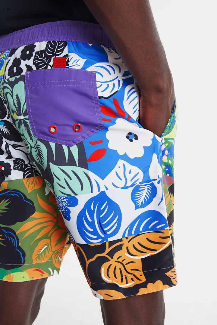 Bañador patch floral | Desigual