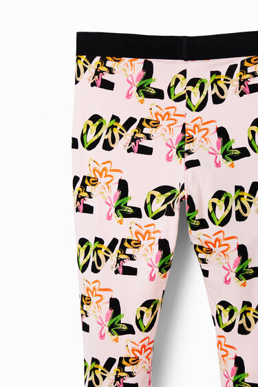 Leggings flors Love | Desigual