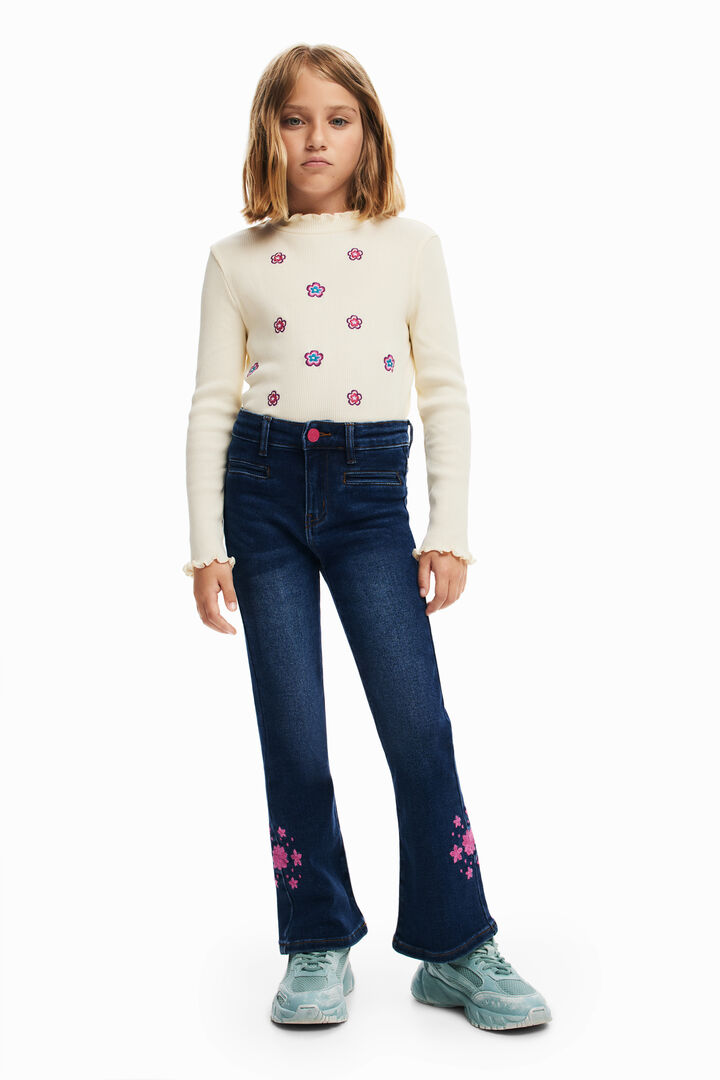 Pantalones campana