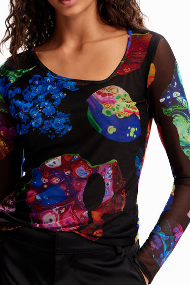 Camiseta tul mineral M. Christian Lacroix | Desigual