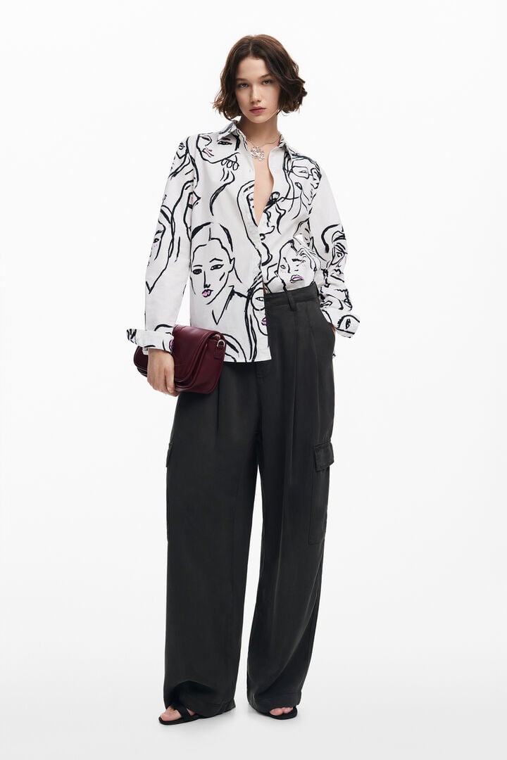 Face print shirt | Desigual