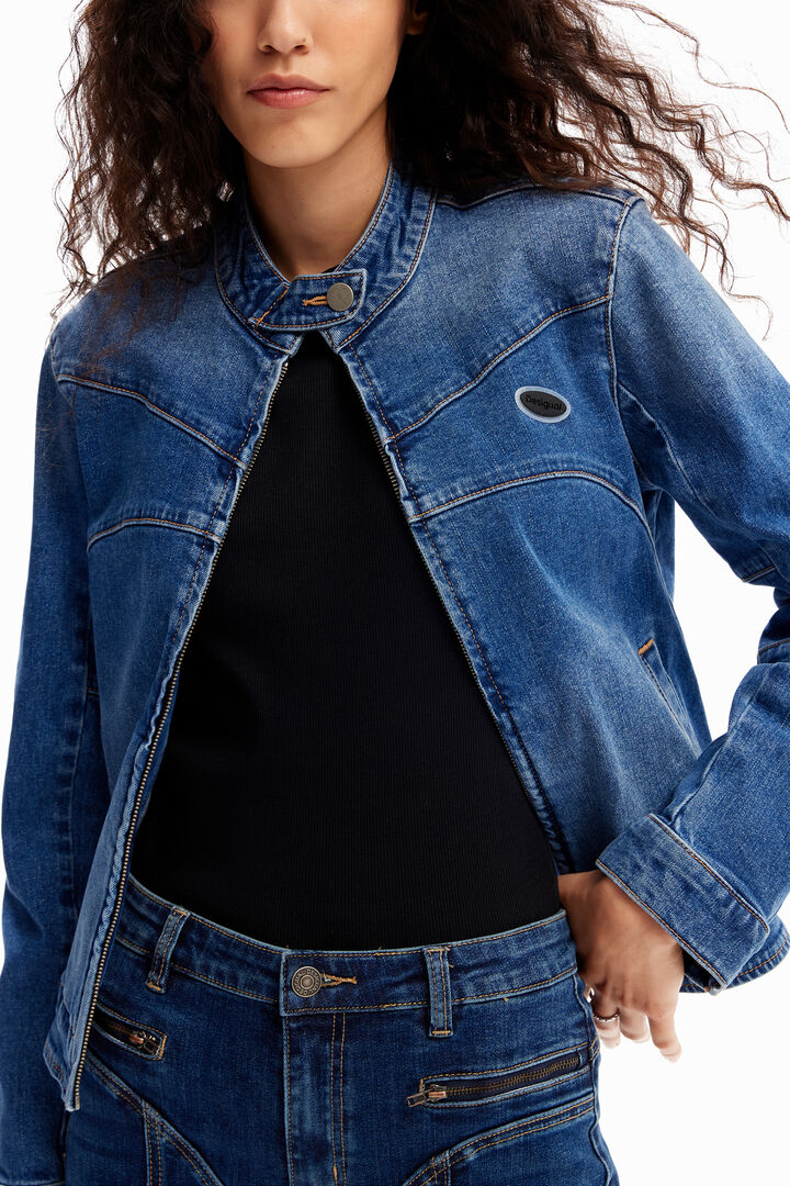 Denim biker jacket | Desigual