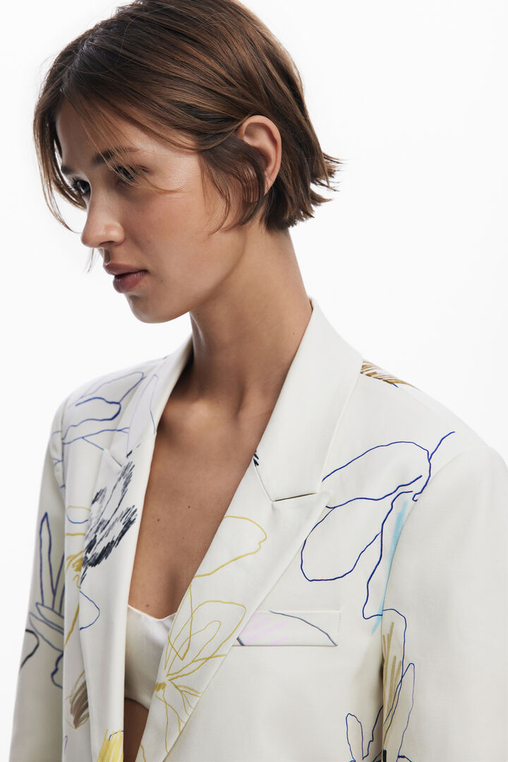 Blazer à motifs | Desigual