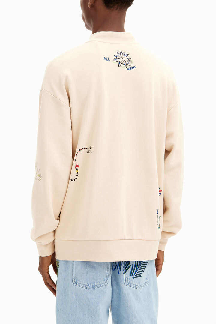 Zipper jacket illustrations | Desigual