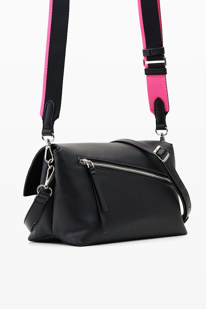 Midsize half logo crossbody bag | Desigual