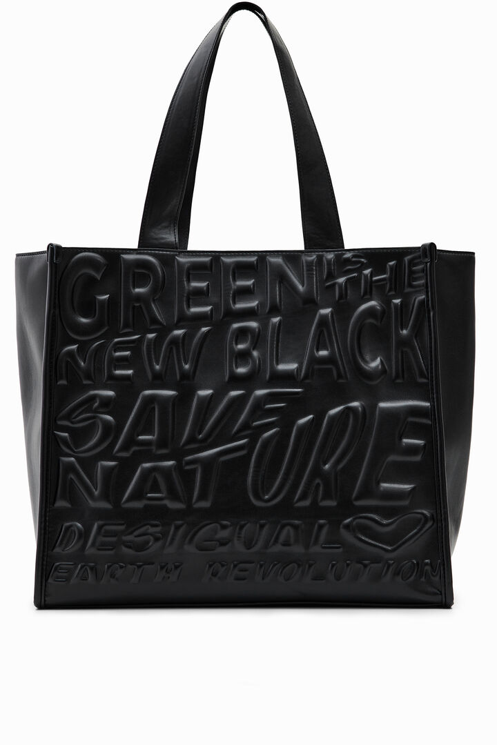 Bolso shopper mensajes | Desigual