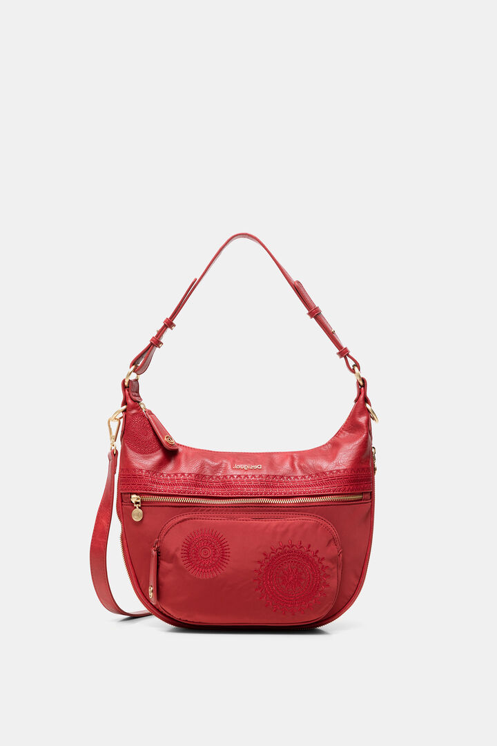 Borsa a mezzaluna con tasca | Desigual