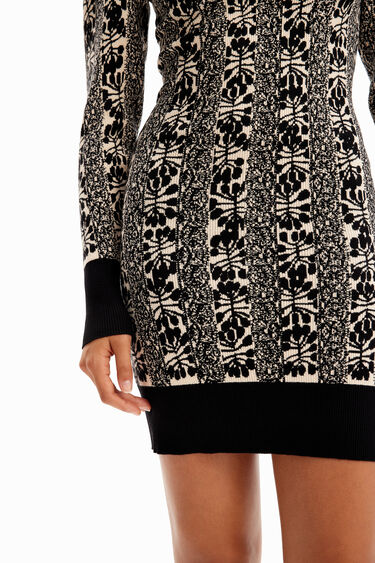 M. Christian Lacroix short knit dress | Desigual