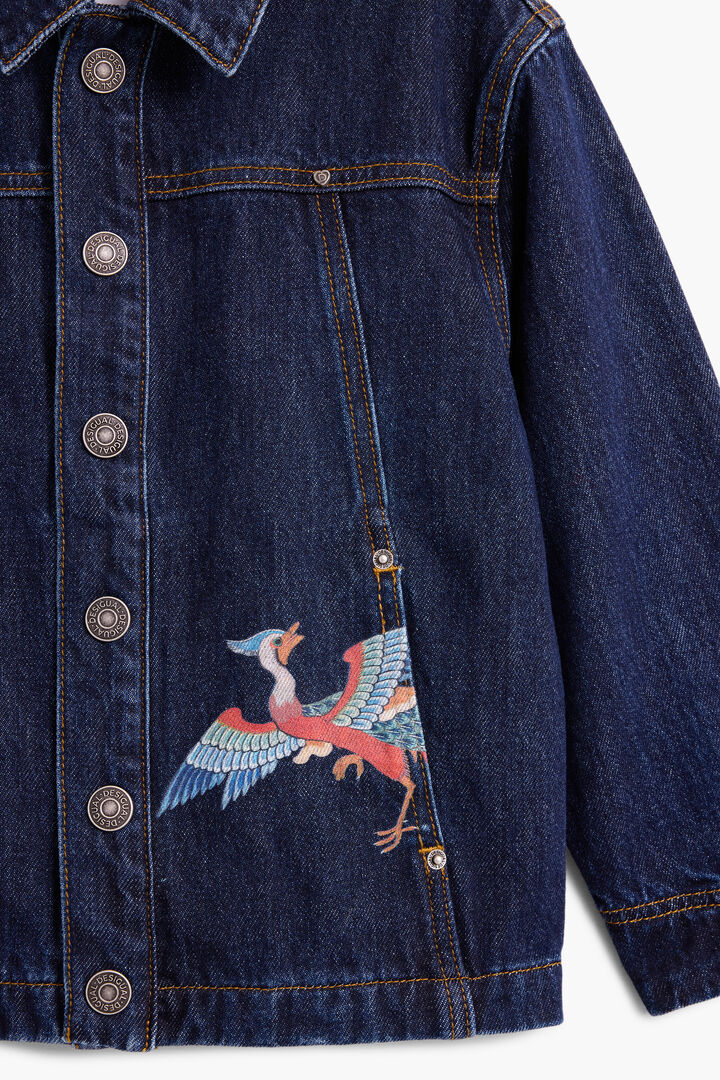 printed cotton jacket boy