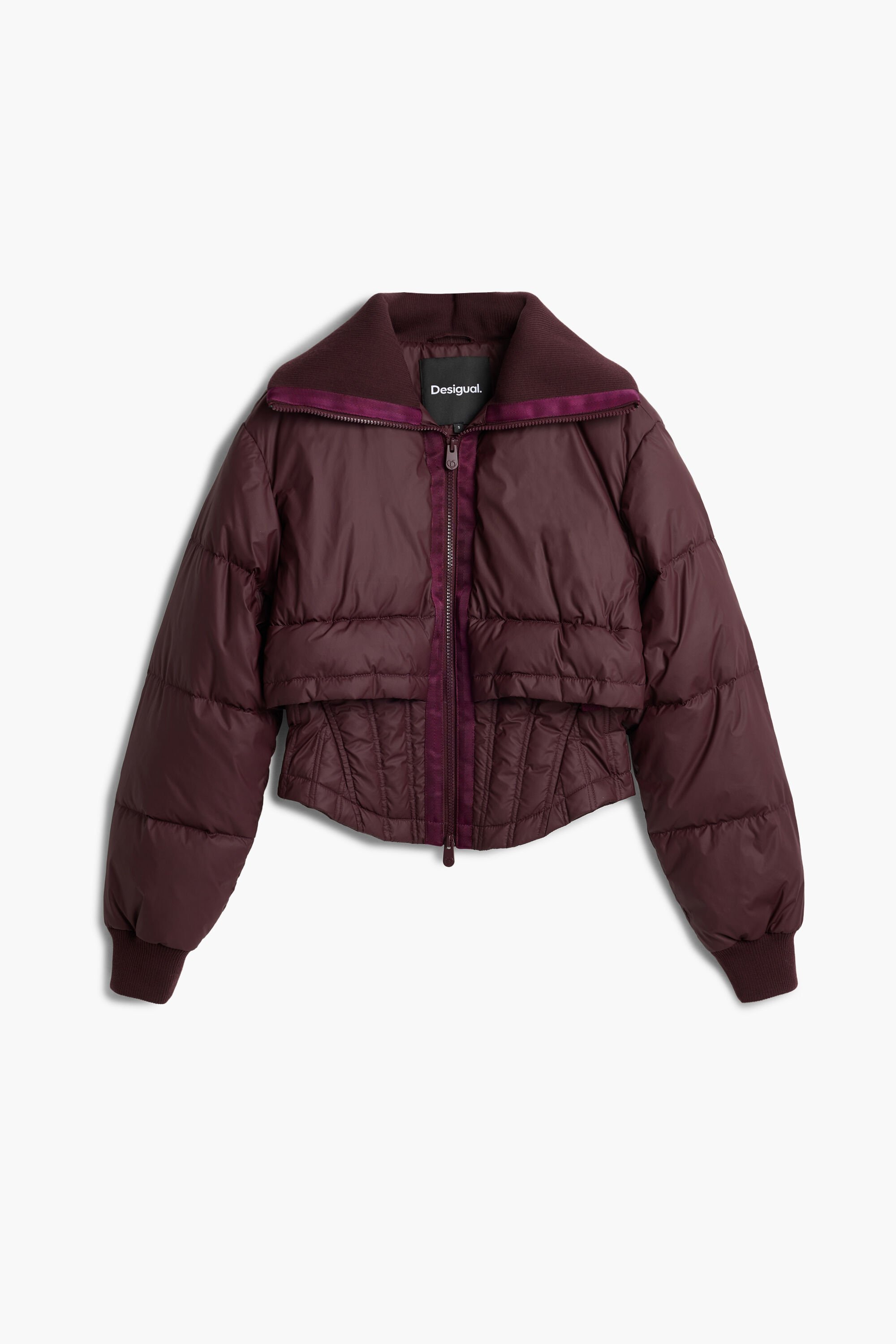 Chaqueta corsé acolchada