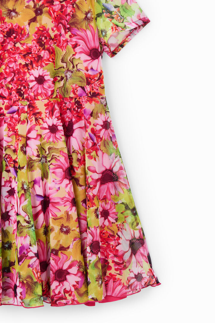 Abito tulle floreale | Desigual