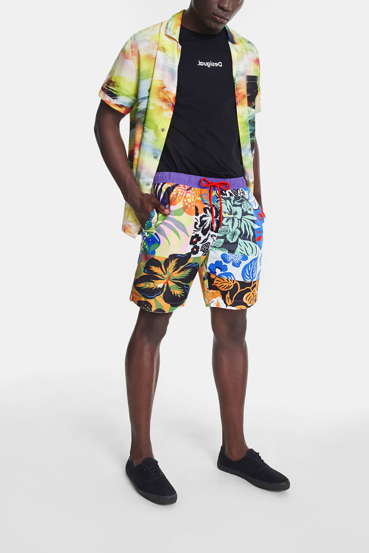 Bañador patch floral | Desigual