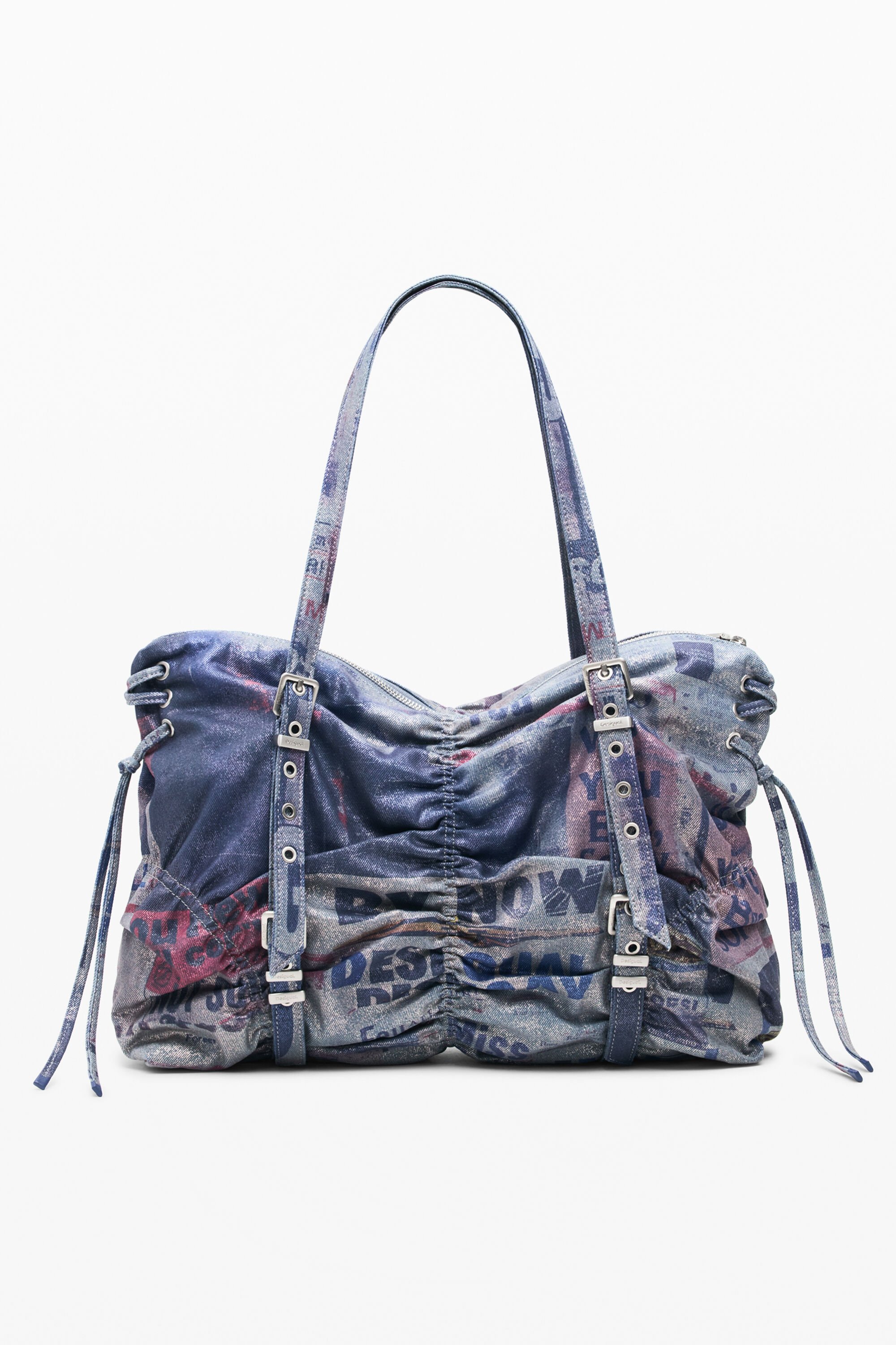 Grote geplooide tas