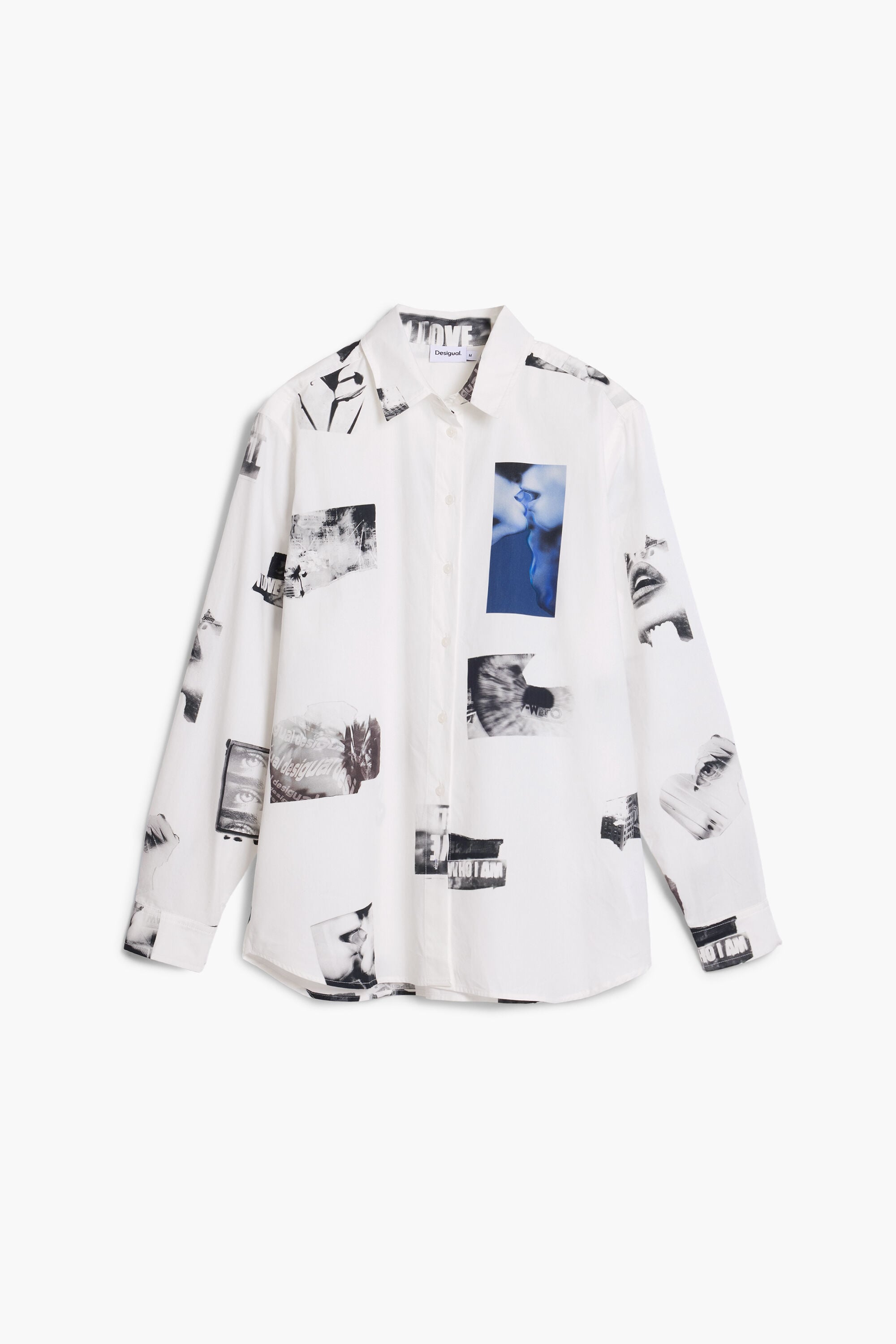 Camisa algodón fotos, Algodon, Blanco, L