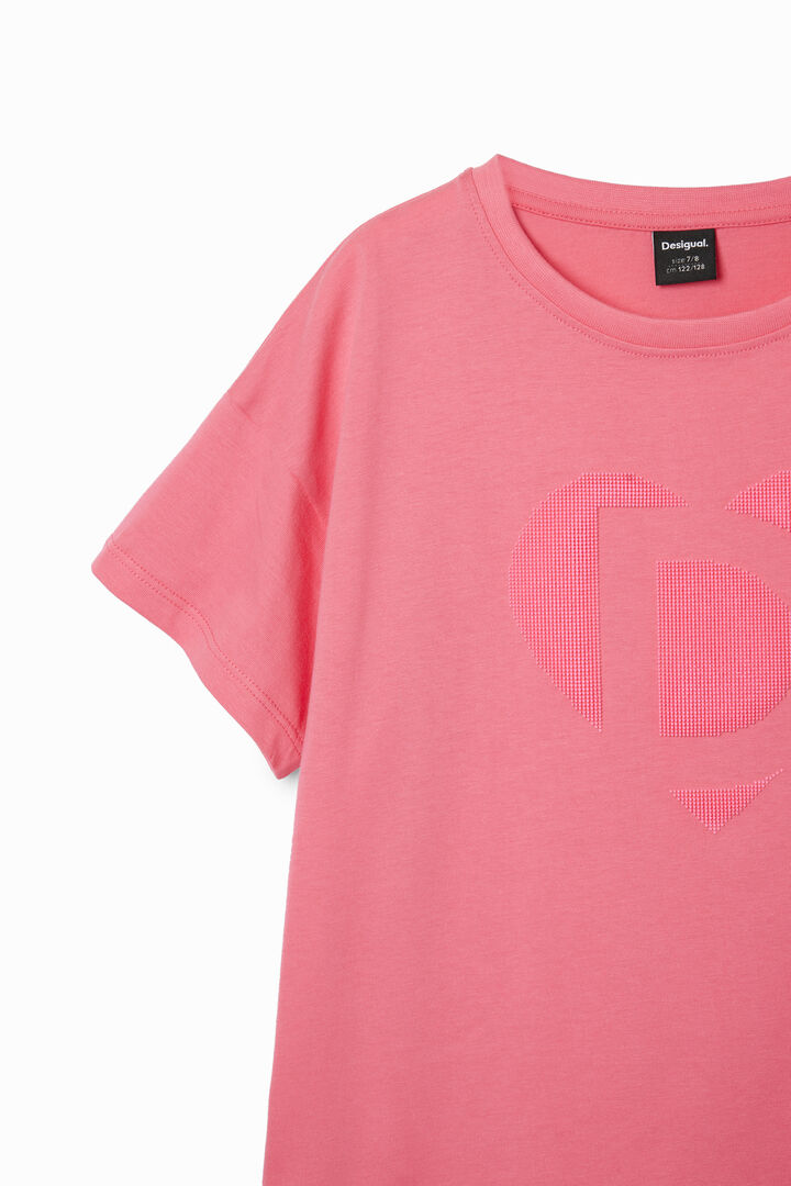 Embossed imagotype T-shirt | Desigual