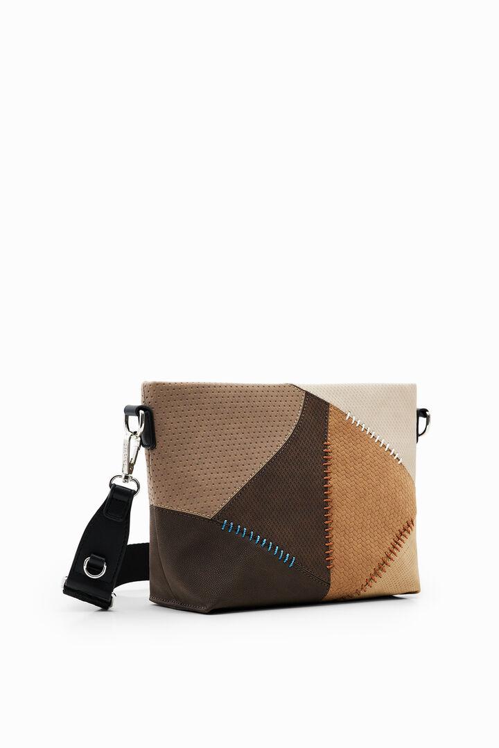 パッチワーク ミニクロスボディバッグ