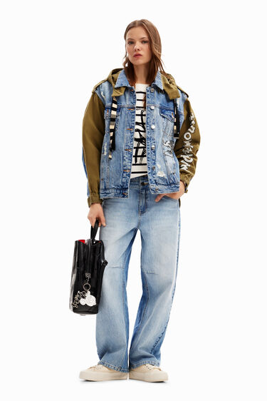 Disney Mickey egér parka kabát | Desigual