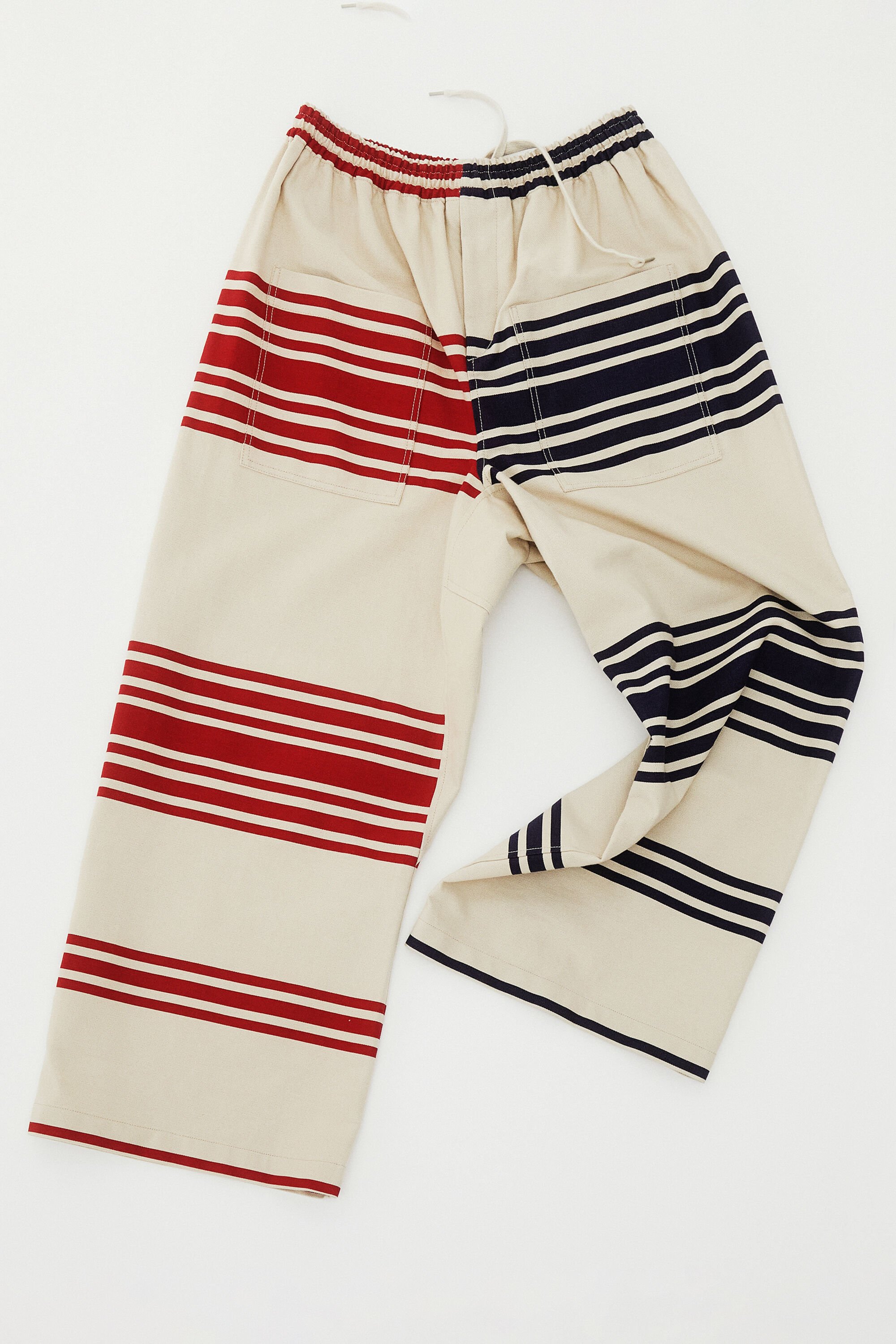 Hed Mayner striped wide-leg trousers