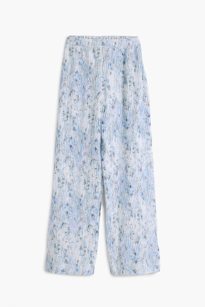 Pleated long pants | Desigual