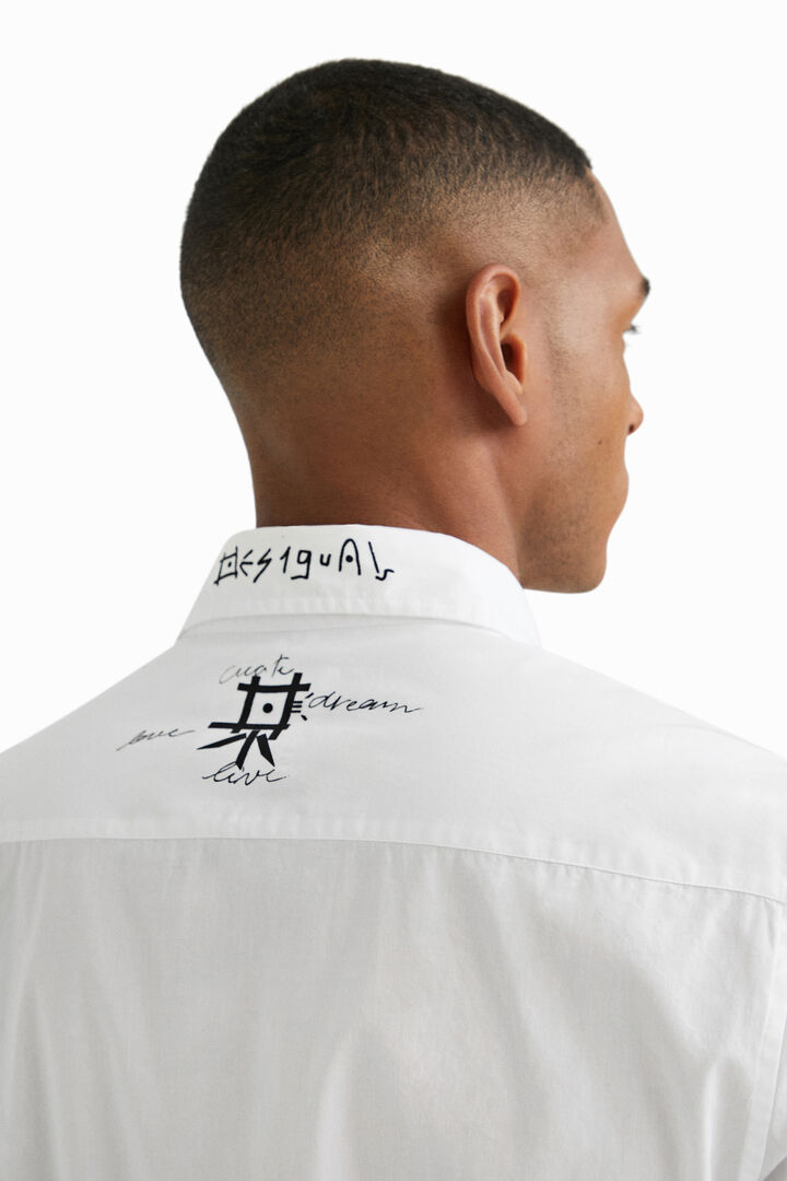 Camisa manga larga símbolos | Desigual