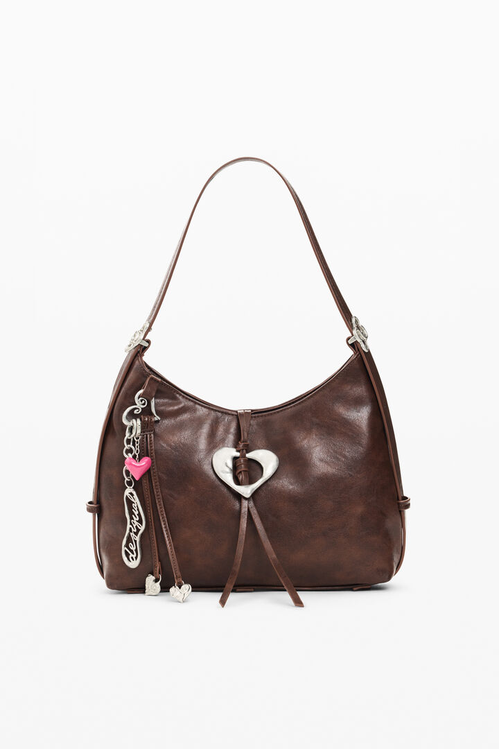 Medium Faux Leather Bag
