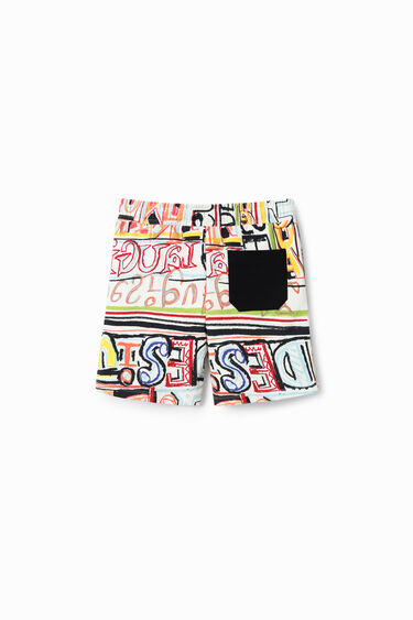 Bermudas jogger lettering | Desigual