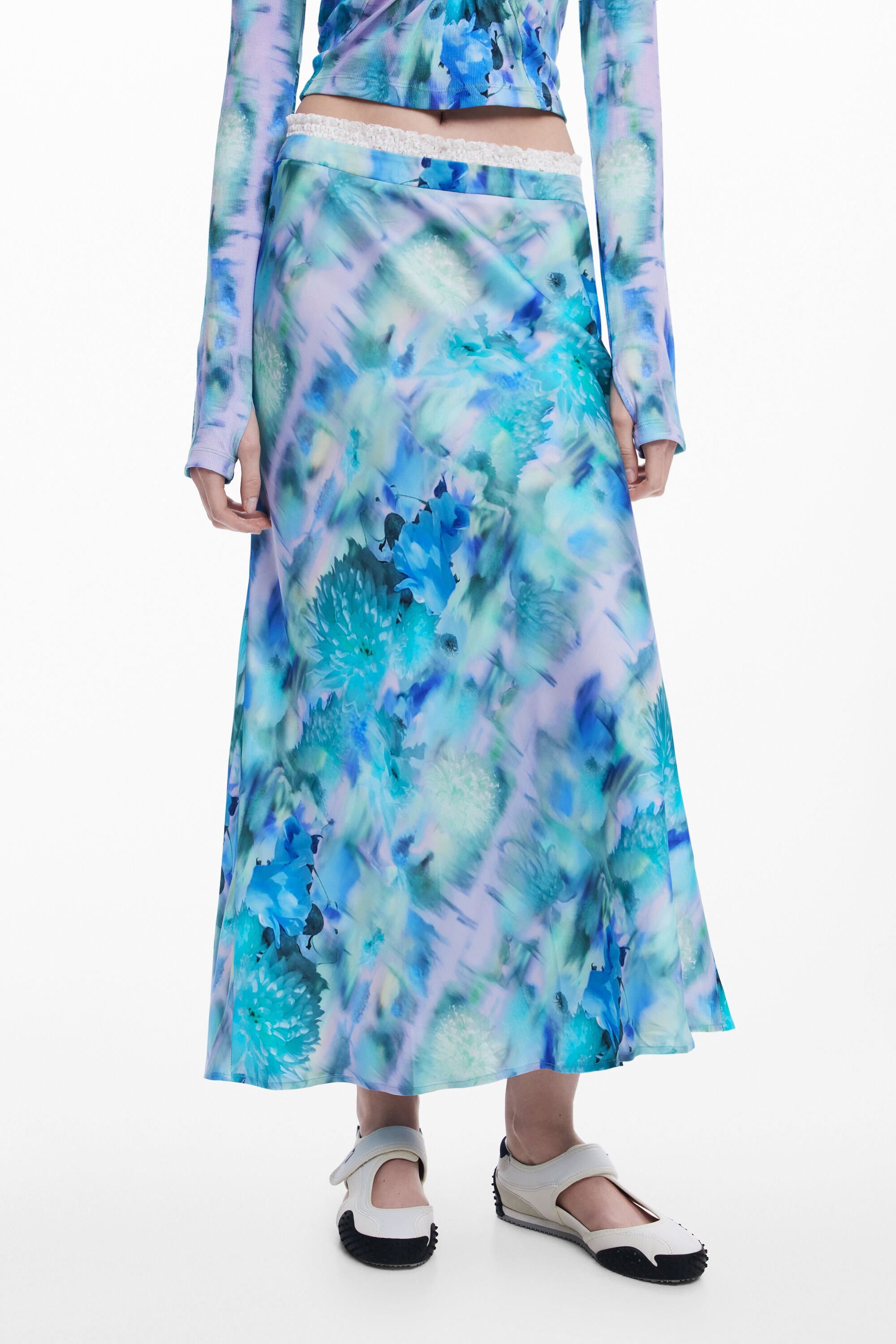 Desigual コリーナ・ストラダのミディスカート In Blue