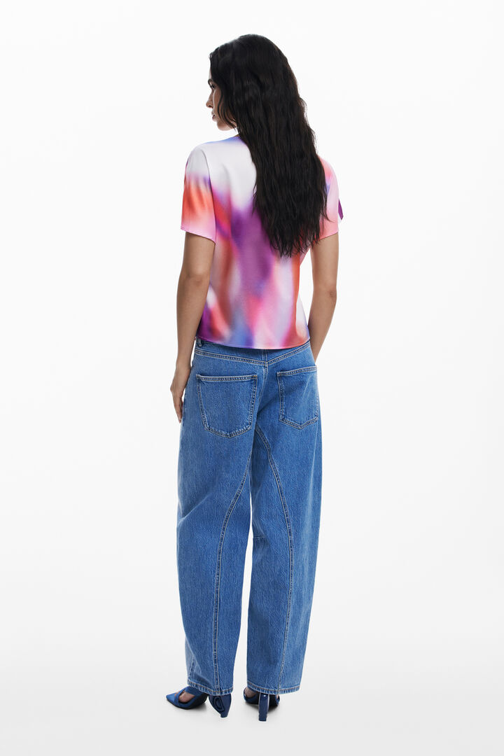 Ombre draped blouse | Desigual