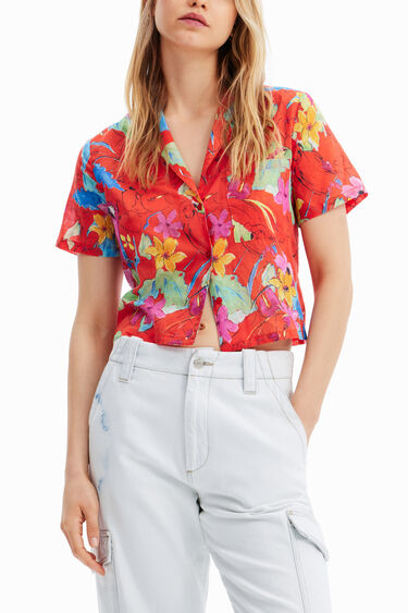 Short resort shirt | Desigual