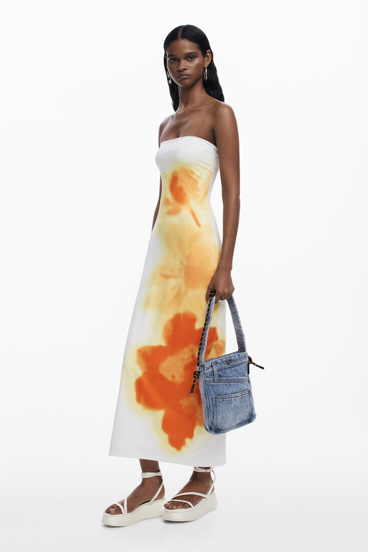 Bolso tote denim mediano | Desigual