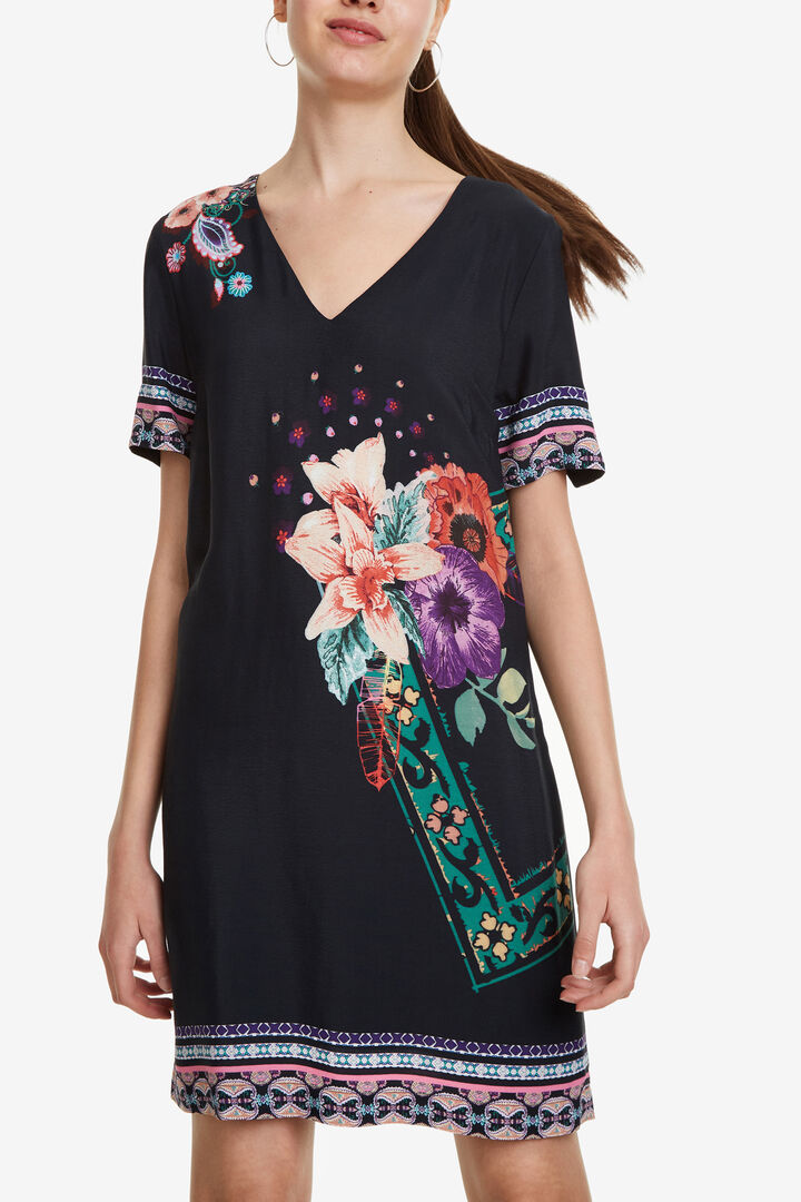 Nordic-Inspiration Dress Barta | Desigual