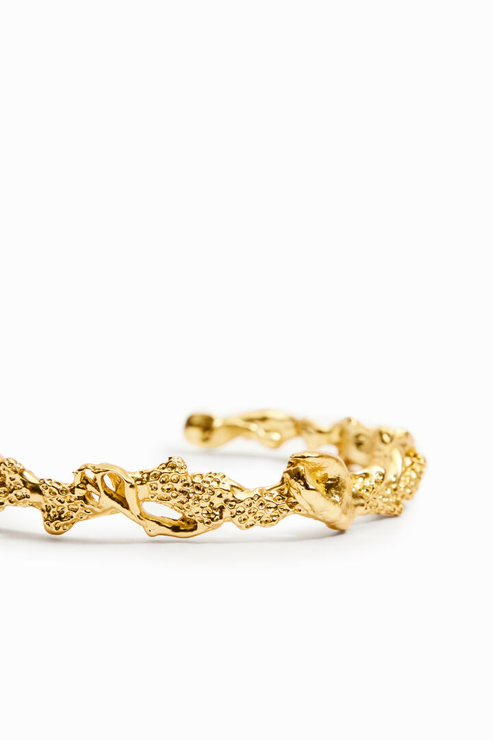 Brazalete fino baño oro Zalio | Desigual