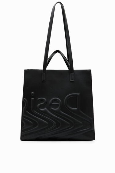 Large logo shopper bag | Desigual