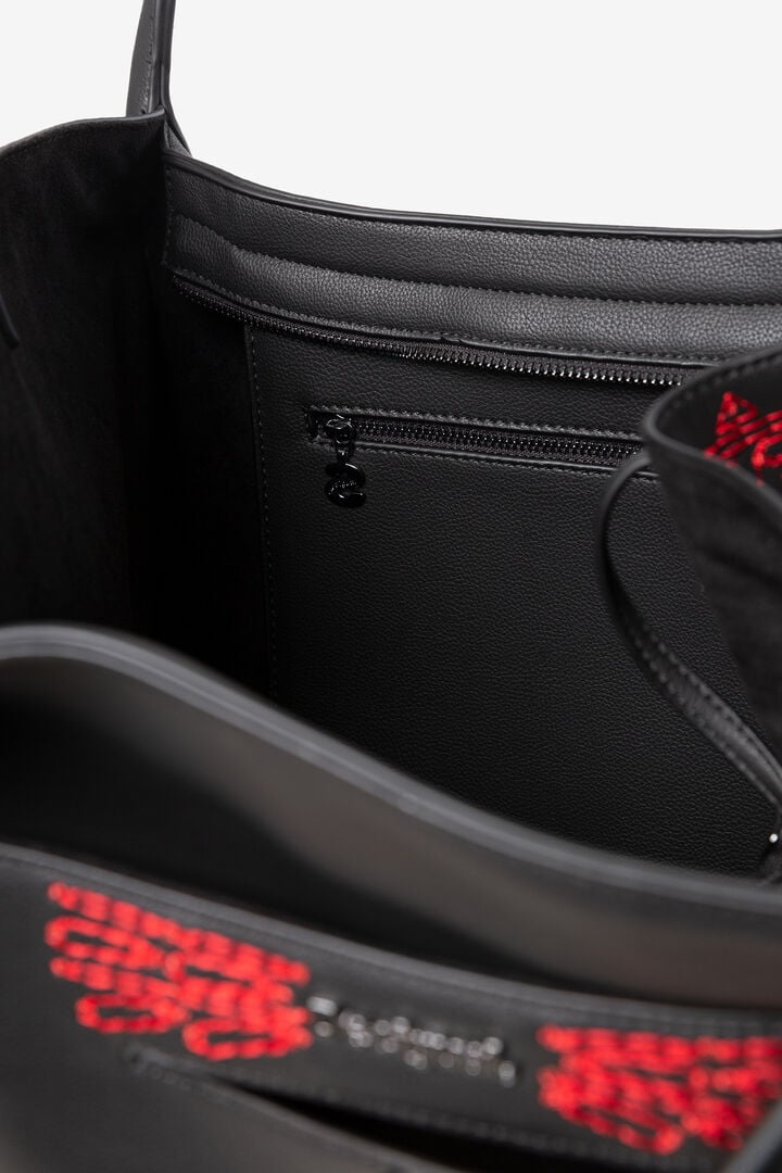 Bag embroideries heart | Desigual
