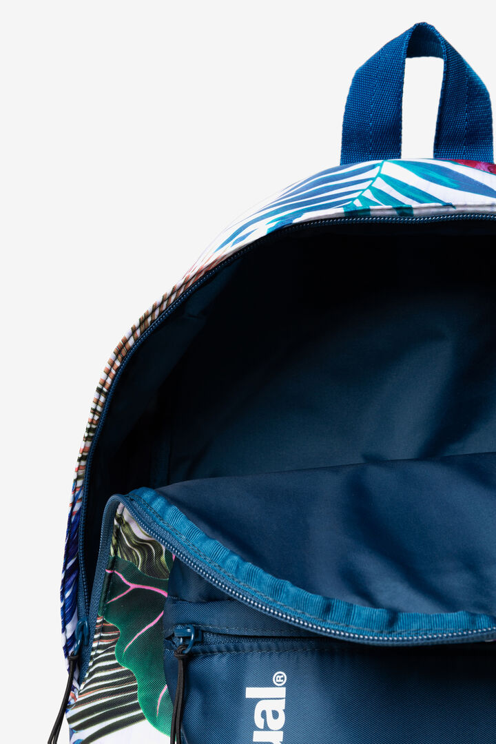Tropical Print Backpack Bio Patching | Desigual