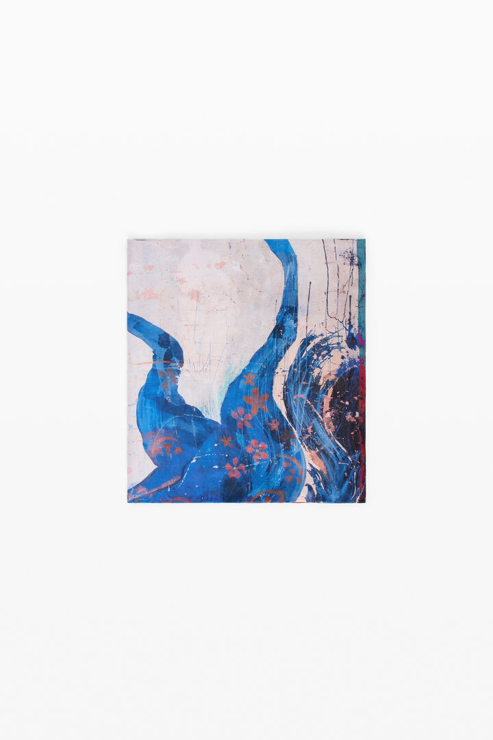 Foulard Rectangular Estampado