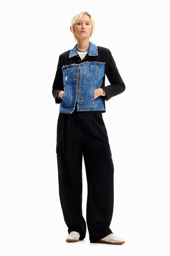 Hybrid trucker jacket | Desigual
