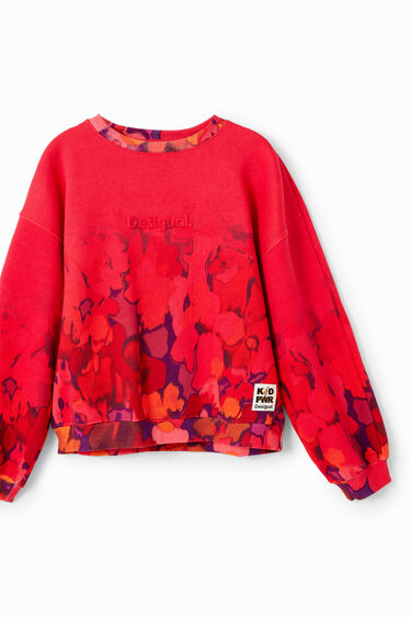 Sudadera flores acuarela | Desigual