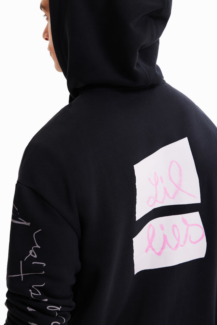 Oversize zip-up hoodie | Desigual