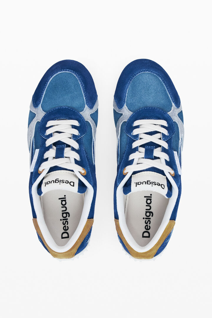 Basket en cuir rétro | Desigual