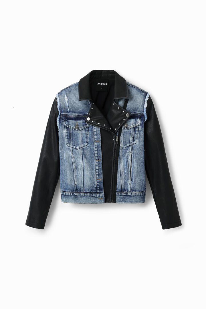 Kurze Hybrid-Jeansjacke Micky Maus | Desigual