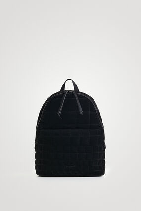 Lightweight quilted backpack