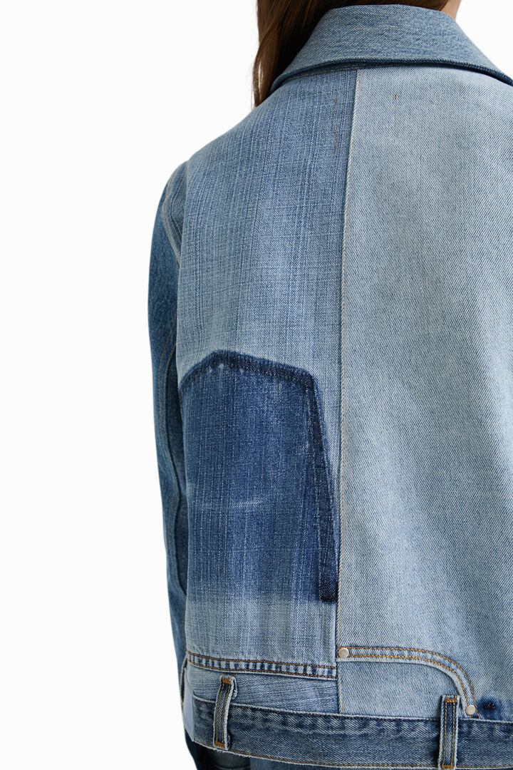 Chaqueta vaquera trucker upcycling | Desigual