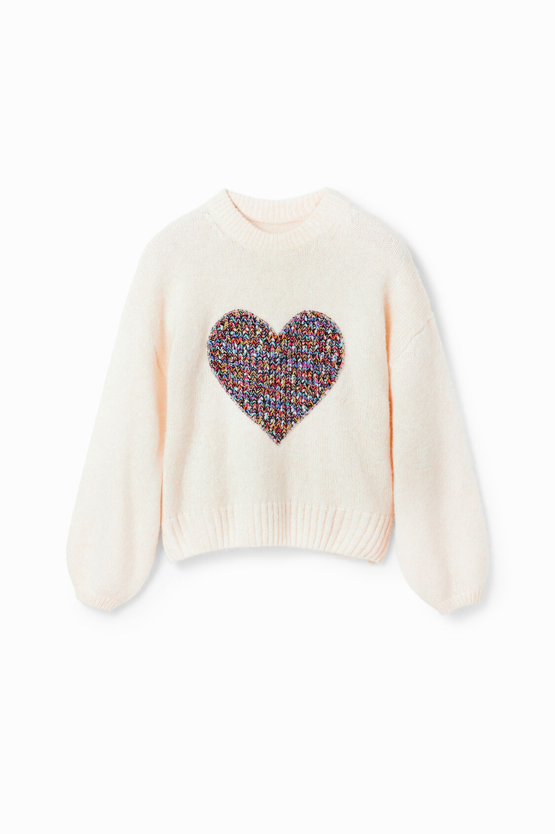 レディース ハート オーバーサイズセーター | Desigual.com