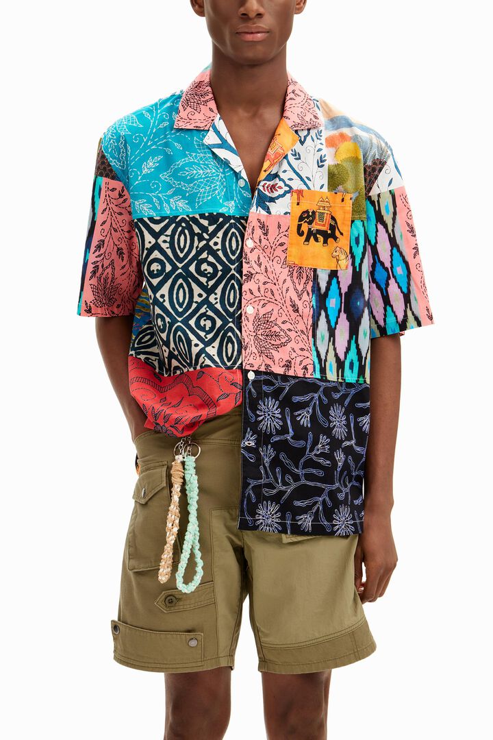 Camisa patch colores | Desigual